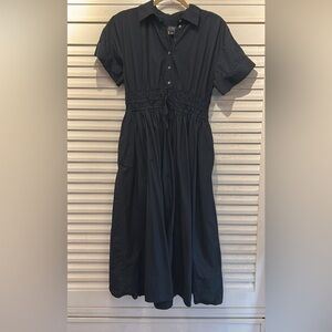Jcrew shirt maxi dress in size 6 petite